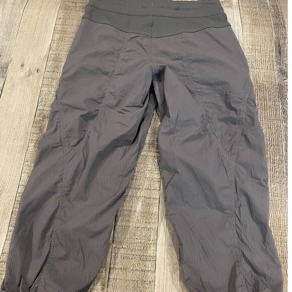 Lululemon Beyond the Studio Cropped Pants | Soot Light (Gray) | Size 2 - Picture 4 of 16